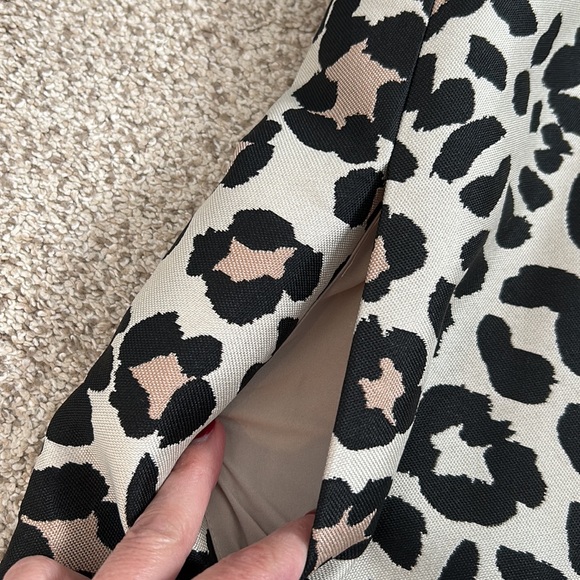 NWT Ann Taylor Leopard Print Coat, XS - Picture 3 of 16